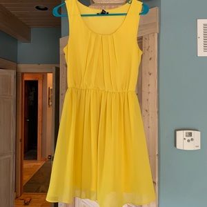 Yellow dress